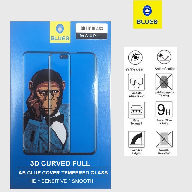 iPhone 14 3D Tempered Glass Screen Protector| Blueo
