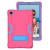 Samsung Galaxy Tab A8 (2021) 10.5 Hard Case with Kick Stand Case Pink/Blue