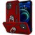 iphone 12 Mini Ring Armour Case | Red