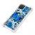 Samsung Galaxy A52 Glitter Liquid Case - Butterfly Blue