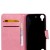 HTC 530 PU Leather Wallet Case BabyPink
