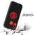 Huawei P30 Lite Case Magnetic Ring Holder Cover Black/Red
