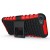 iPod Touch (5th/6th Generation)  Hybrid Protector Stand Cover Black/Red