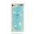 iPod Touch (5th/6th Generation) Glitter Liquid Clear Bling Case | Skyblue