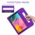 Samsung Galaxy Tab A7 10.4 (2020) Case for Kids Rubber shock Proof Cover with Handle Stand | Purple