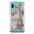 Samsung Galaxy A20e Bling Crystal Shockproof Case -Rose Tower