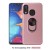 Samsung Galaxy A21s Magnetic Ring Holder Cover Rosegold