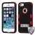 iPhone SE/5S/5 MyBat Natural Black/Red TUFF Hybrid Phone Protector Cover (with Stand)