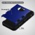 iPhone SE/5S/5 MyBat Dark Blue/Black Brushed TUFF Trooper Hybrid Protector Cover