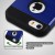 iPhone SE/5S/5 MyBat Dark Blue/Black Brushed TUFF Trooper Hybrid Protector Cover