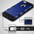 iPhone SE/5S/5 MyBat Dark Blue/Black Brushed TUFF Trooper Hybrid Protector Cover