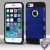 iPhone SE/5S/5 MyBat Dark Blue/Black Brushed TUFF Trooper Hybrid Protector Cover