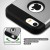 iPhone SE/5S/5 MyBat  Silver/Black Brushed TUFF Trooper Hybrid Protector Cover