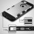 iPhone SE/5S/5 MyBat  Silver/Black Brushed TUFF Trooper Hybrid Protector Cover