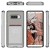 Samsung Galaxy Note 8 Ghostek Exec  Series Cover  Silver