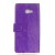 Samsung Galaxy Xcover 4 PU Leather Wallet Case Purple