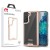 Samsung Galaxy S21 Lux Series Case With Tempered Glass | Rosegold