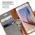Samsung Galaxy S6 Canvas Wallet Case  Grey