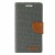 Samsung Galaxy S6 Canvas Wallet Case  Grey