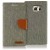 Samsung Galaxy S6 Canvas Wallet Case  Grey