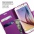 Samsung Galaxy S6 Sonata Wallet Case   Purple