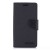 Samsung Galaxy A5(2016) Canvas Wallet Case  Black