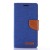 Samsung Galaxy A3(2016)  Canvas Wallet Case  Blue