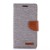 Samsung Galaxy A3(2017) Canvas Wallet Case  Grey