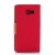 Samsung Galaxy A3(2016) Canvas Wallet Case  Red