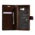 Samsung Galaxy A5(2016) Bluemoon Wallet Case Brown