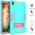 Samsung Galaxy Tab A8 (2021) 10.5 Hard Case with Kick Stand Case Blue/Pink