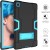 Samsung Galaxy Tab A8 (2021) 10.5 Hard Case with Kick Stand Case Black/Blue