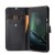 Motorola G4 Play PU Leather Wallet Case Black
