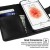 iPhone SE/5S/5 Bluemoon  Wallet Case Black