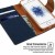 iPhone SE/5S/5 Canvas Wallet Case  Denim