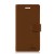 iPhone 6/6s Plus Bluemoon Wallet Case Brown