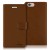 iPhone 6/6s Plus Bluemoon Wallet Case Brown