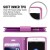 iPhone SE(2nd Gen) and iPhone 7/8 Case Sonata Wallet Case- Purple
