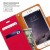 iPhone 7/8 Plus Canvas Wallet Case  Red