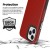 iPhone 11 Dual Layer Rockee  Cover Red