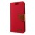 Samsung Galaxy J5(2017)  Canvas Wallet Case  Red