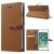 iPhone SE/5S/5 Romance Diary Case Brown