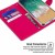 iPhone X Case Goospery Bluemoon Diary Case HotPink