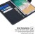 iPhone X Case Goospery Bluemoon Diary Case Navy
