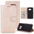 Samsung Galaxy A12  Wallet Case Gold