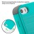 iPhone SE/5S/5 MyBat Teal Green Brushed/Iron Gray TUFF Hybrid Phone Protector Cover