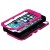 iPhone SE/5S/5 MyBat  Natural Hot Pink/Black FullStar TUFF Hybrid Protector Cover