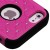 iPhone SE/5S/5 MyBat  Natural Hot Pink/Black FullStar TUFF Hybrid Protector Cover