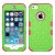 iPhone SE/5S/5 MyBat  Natural Pearl Green/Electric Pink FullStar TUFF Hybrid Protector Cover
