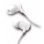 KSIX GO&PLAY SMALL2 EARPHONES WITH MICROPHONE WHITE